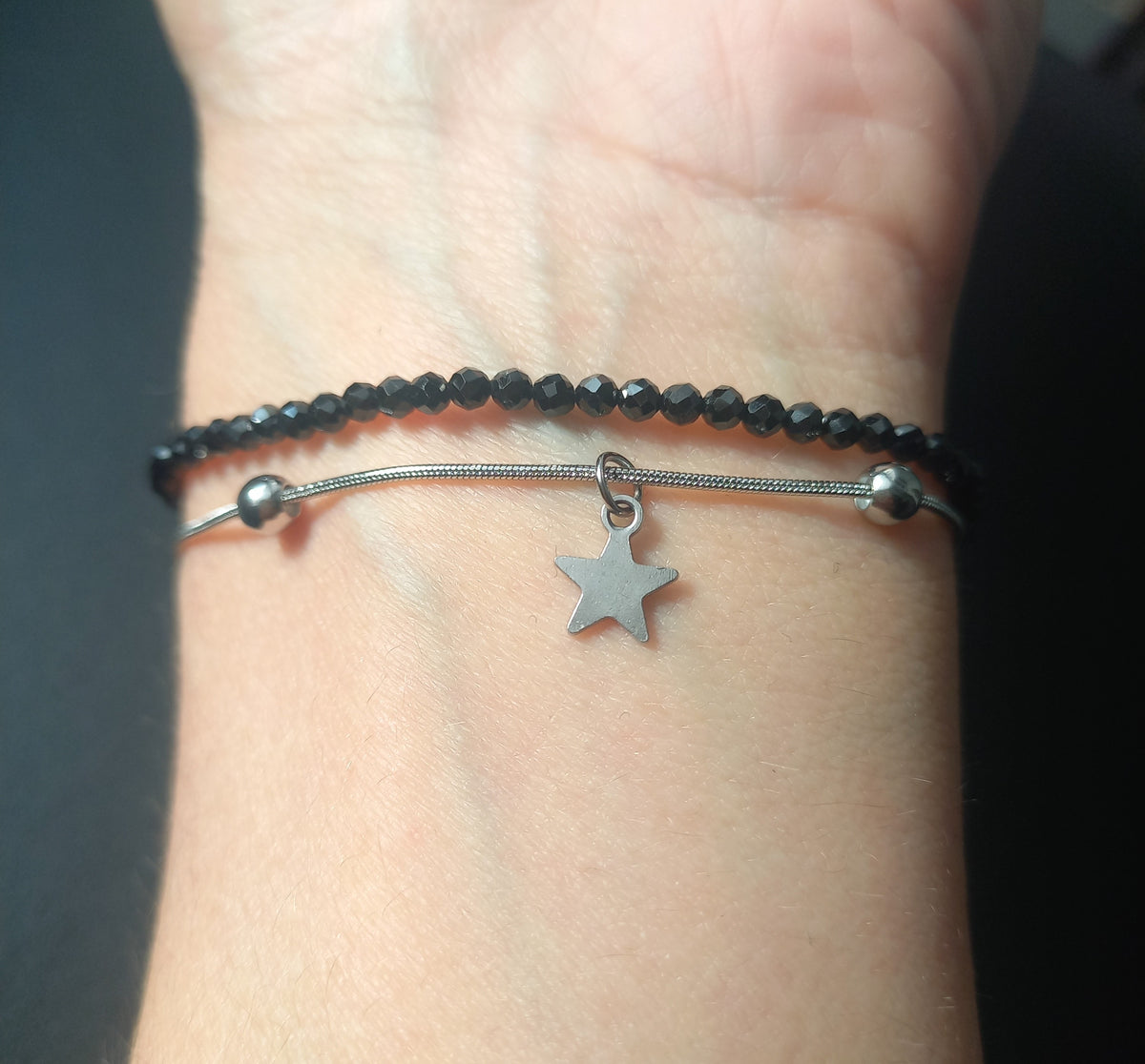 Bracelet Stella Black - Spinelle