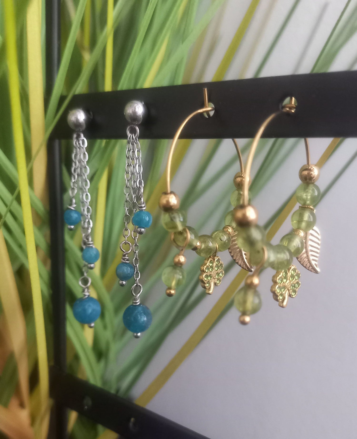 Les boucles d'oreilles