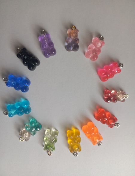 Fantaisie  ourson pop et glitter